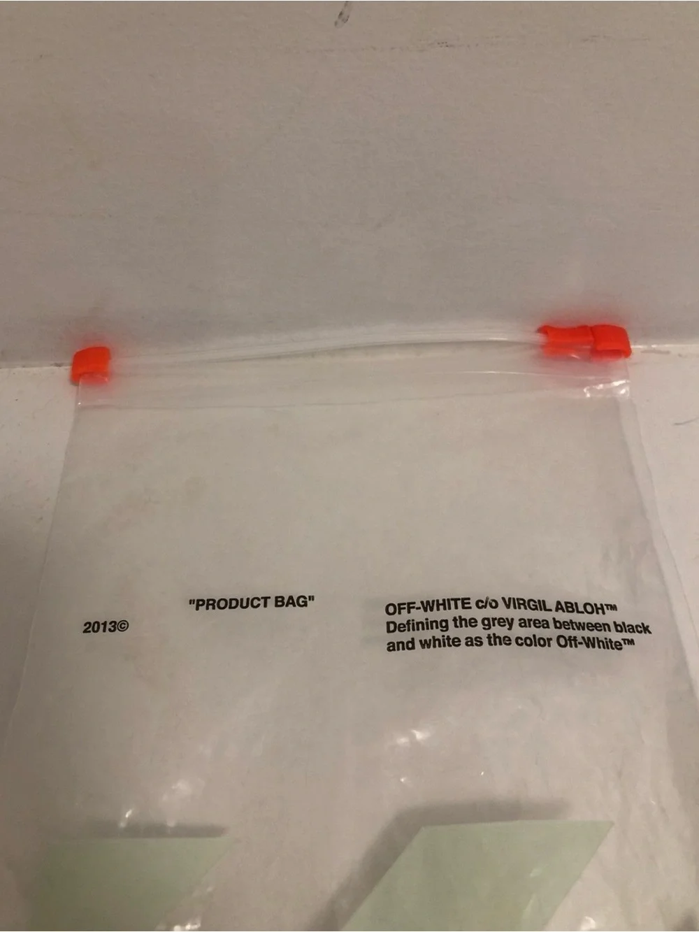 Off-White Black and White Industrial Phone Strap - Logo Webbing